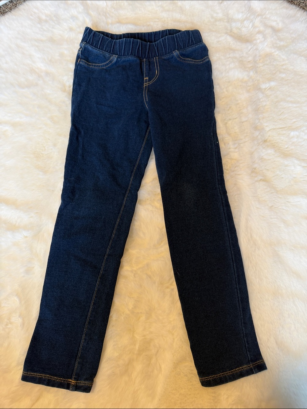 Cat & Jack Dark Blue Pull-On Girls' Jeans
